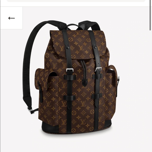 Louis Vuitton Monogram MacassarChristopherBackpack - Picture 6 of 14